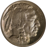 1913-S Type 2 Buffalo Nickel BU Key Date Decent Eye Appeal