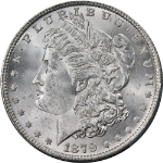 1879-P Morgan Silver Dollar PCGS MS63 Blast White Superb Eye Appeal