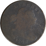 1798 Large Cent &#39;Style 2 Hair&#39; Nice G/VG S.161 R.2- Decent Eye Appeal