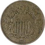 1866 Shield Nickel