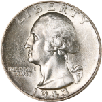 1943-S Washington Quarter