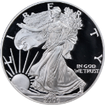 2006-W Silver American Eagle $1 NGC PF70 Ultra Cameo Brown Label Centered