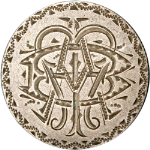 1888 Love Token - &#39;A.  B. M.&#39;