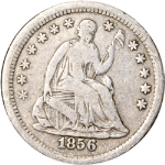 1856-P Seated Liberty Half Dime