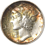 1937-S Mercury Dime