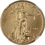 2017 Gold American Eagle $5 NGC MS70 Brown Label