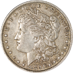 1891-O Morgan Silver Dollar - VAM 1A1, 'E' On Reverse