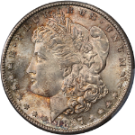 1897-S Morgan Silver Dollar PCGS MS65+ Great Eye Appeal Nice Strike - Toning