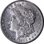 1883-S Morgan Silver Dollar PCGS AU55 Great Eye Appeal Strong Strike