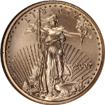 2007 Gold American Eagle $5 NGC MS70