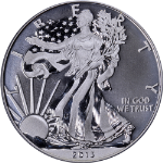 2013-W Silver American Eagle $1 PCGS SP69 Enhanced Mercanti Hand Signed Label