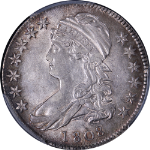1808 Bust Half Dollar PCGS AU Details 0-102a R.2 Great Eye Appeal Nice Strike