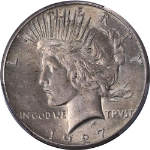 1927-P Peace Dollar PCGS MS62 Nice Luster Strong Strike