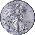 2015-W Silver American Eagle $1 ANACS SP70 Burnished 1st Day of Issue