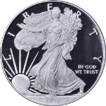 2018-W Silver American Eagle $1 PCGS PR70 DCAM 1st Day of Issue Thomas Cleveland
