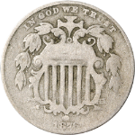 1876 Shield Nickel