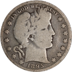 1895-O Barber Half Dollar
