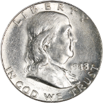 1948-D Franklin Half Dollar