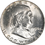 1950-P Franklin Half Dollar
