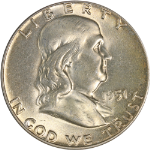 1951-P Franklin Half Dollar