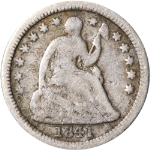 1841-O Seated Liberty Half Dime