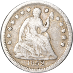 1852-P Seated Liberty Half Dime
