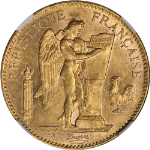 1903 A France Gold 100 Franc NGC MS62
