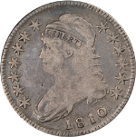 1810 Bust Half Dollar Choice VG 0-102 R.1 Nice Eye Appeal Nice Strike
