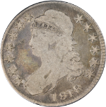 1818 Bust Half Dollar Nice VG 0-112 R.1 Nice Eye Appeal Nice Strike