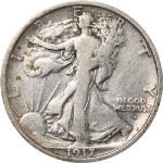 1917-D Obverse Walking Liberty Half