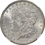 1899-P Morgan Silver Dollar NGC MS62 Nice Eye Appeal Nice Strike