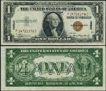 FR. 2300 $1 1935-A Hawaii Note P-C Block XF+