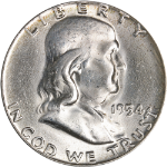 1954-P Franklin Half Dollar