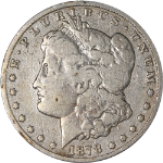 1878-CC Morgan Silver Dollar