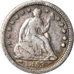 1853-O Seated Liberty Half Dime