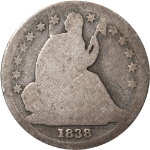 1838 Seated Liberty Dime