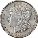 1904-P Morgan Silver Dollar NGC MS62 Nice Eye Appeal Nice Strike