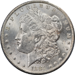 1881-CC Morgan Silver Dollar PCGS MS61 Nice Eye Appeal Strong Strike