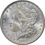 1888-P Morgan Silver Dollar PCGS MS64 Blast White Great Eye Appeal