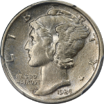 1924-D Mercury Dime PCGS AU50 Nice Eye Appeal Nice Strike