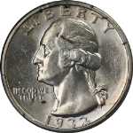 1932-S Washington Quarter PCGS AU58 Key Date Nice Luster Strong Strike