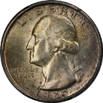1935-S Washington Quarter PCGS MS62 Nice Luster Nice Strike