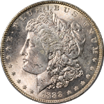 1888-P Morgan Silver Dollar PCGS MS64 - Toning, Clean Cheek
