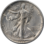 1918-D Walking Liberty Half PCGS AU Details Nice Luster Nice Strike