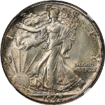 1942-P Walking Liberty Half NGC MS64 Nice Luster Nice Strike