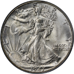 1947-D Walking Liberty Half PCGS MS65 Great Eye Appeal Nice Strike
