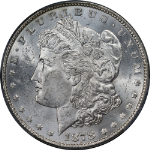1878-P 7TF Rev 78 Morgan Silver Dollar PCGS MS62 Great Eye Appeal Strong Strike