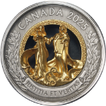 2025 Canada 144.2 Gram Silver $50 Allegories of Justice &amp; Truth OGP COA - STOCK