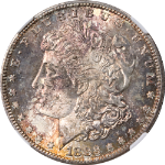 1882-S Morgan Silver Dollar NGC MS65 - Toning