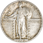 1923-P Standing Liberty Quarter - Choice+